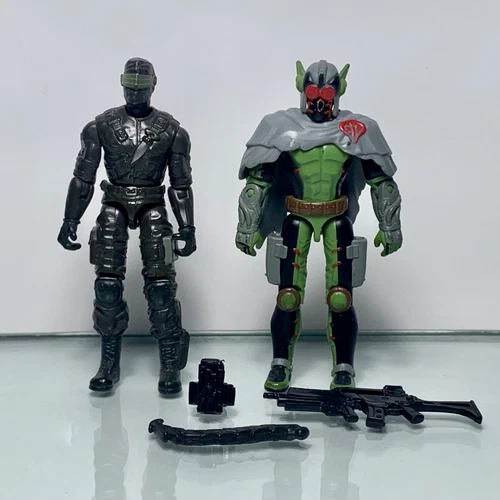 Hasbro GI Joe Valor vs. Venom Snake Eyes (V23) SWAMP RAT (V3) 3.75" Figures 2005