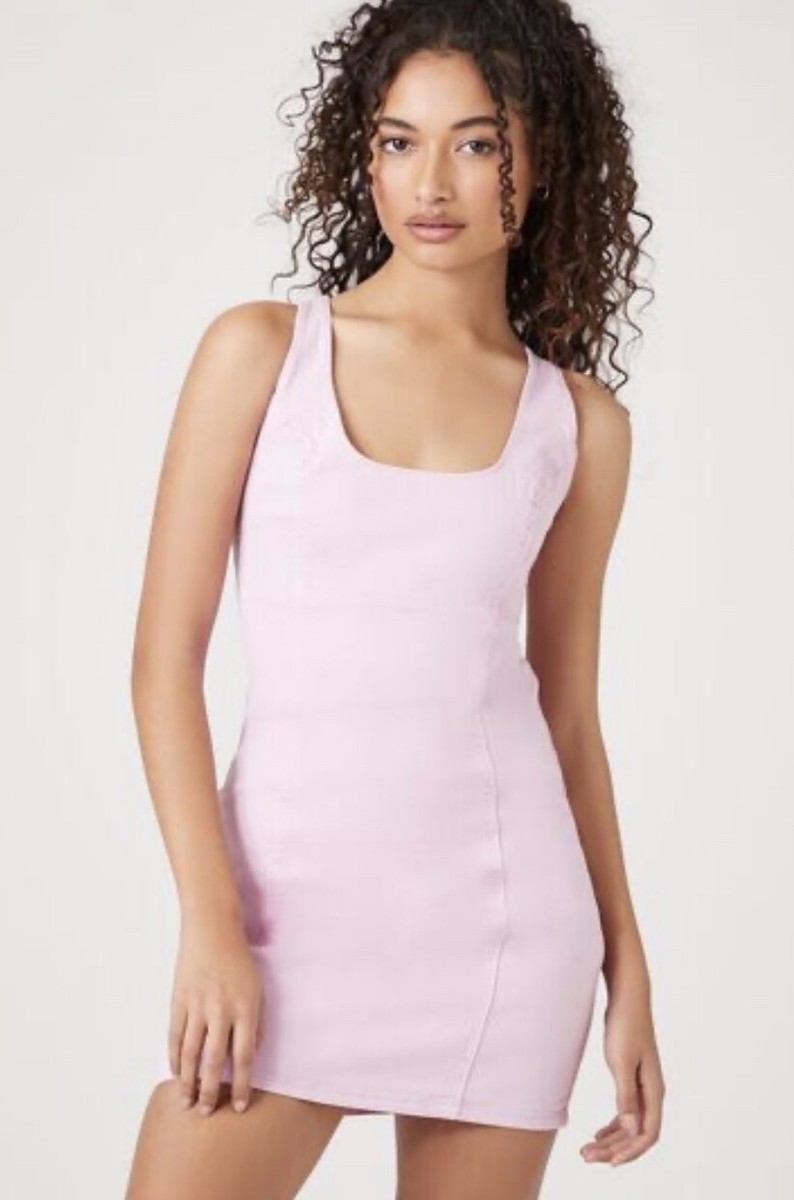 forever 21 bodycon mini dress Denim Dusty Pink Womens Small Bonton Size:M / N10 Extreme Value Collection_True Lauren Blakwell Women's Cecily hugging bodycon silhouette