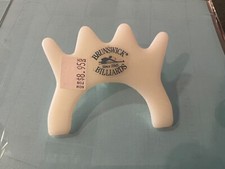 BRUNSWICK Plastic Pool Cue Stick Bridge Head - White