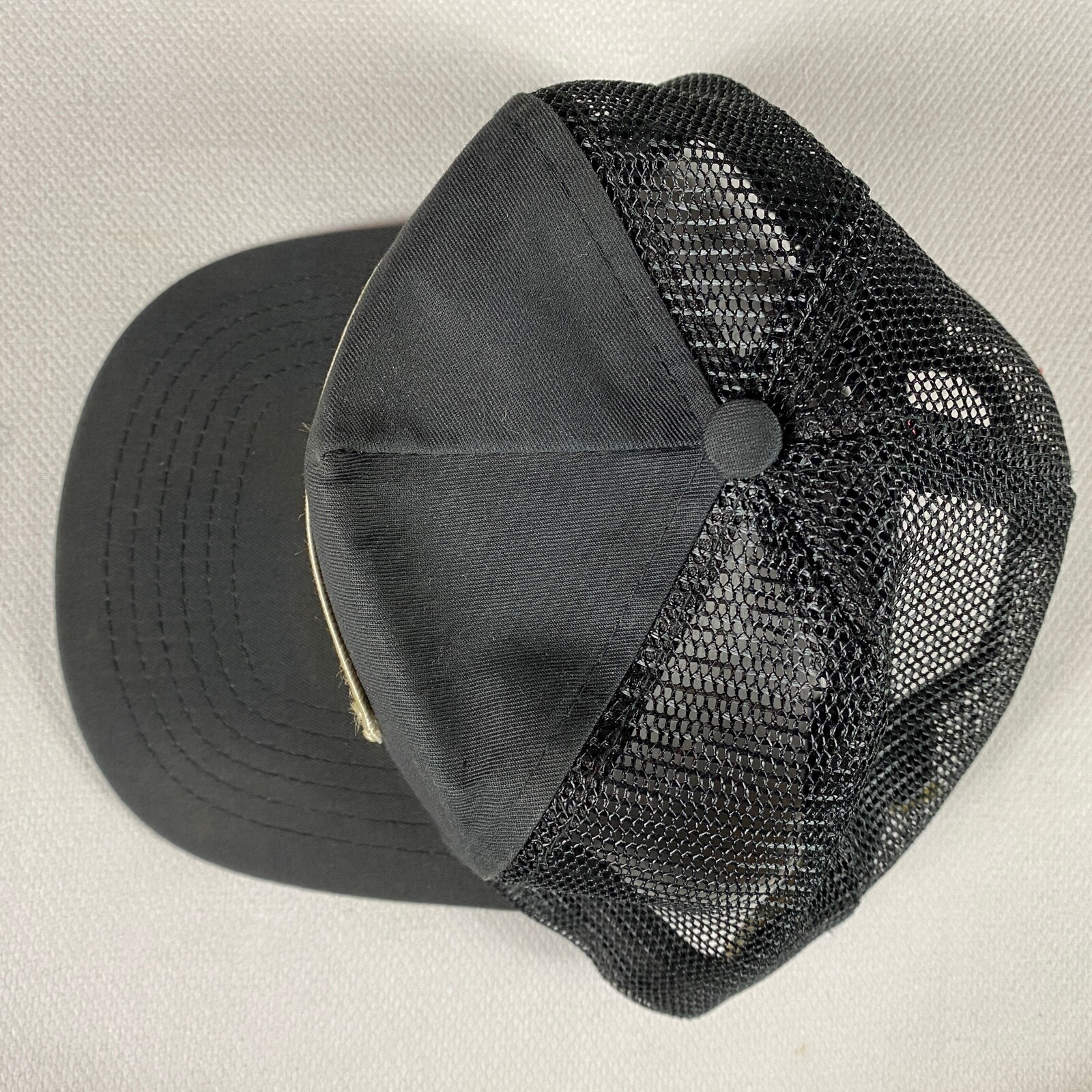 BOCA Construction Hat VTG Snapback Patch Cap Buil… - image 2