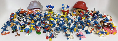 Smurfs Peyo Schleich Smurf Figure House W. Germany Hong Kong Selection Smurfs