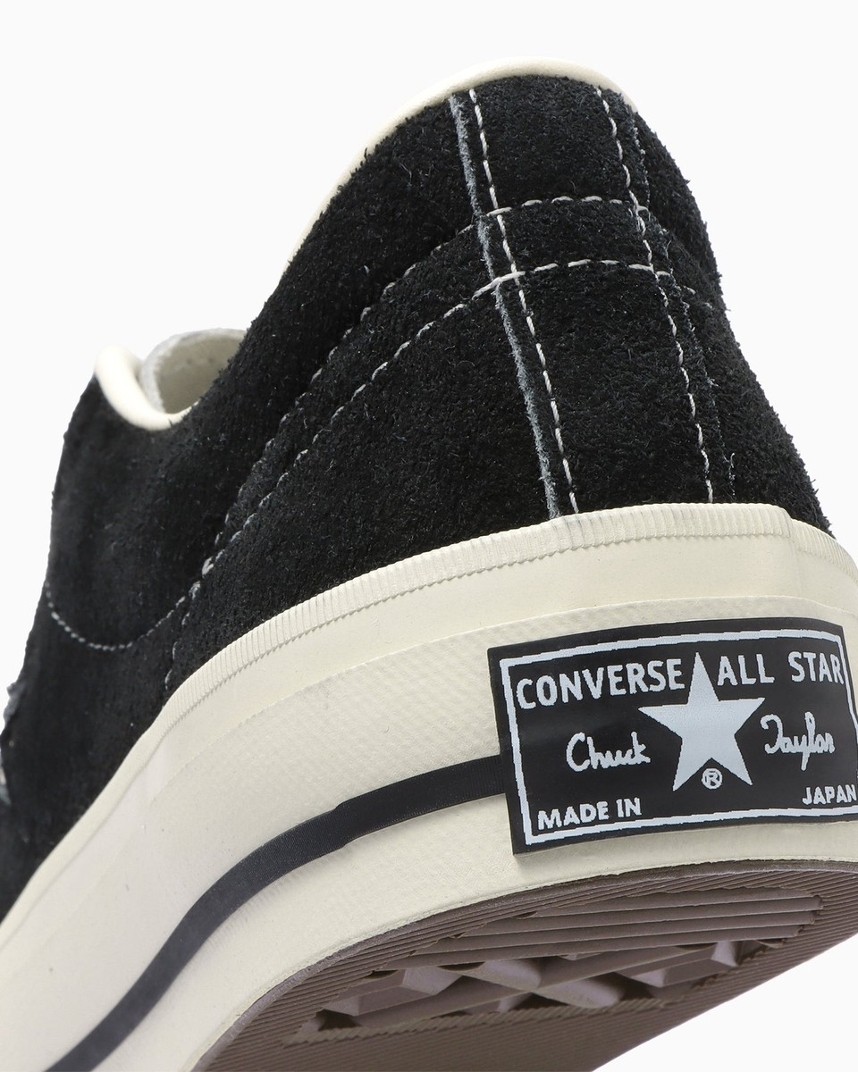 SOMA Converse One Star J VTG Suede TimeLine Black Grey SOMA Converse One Star J VTG Suede TimeLine Black Grey