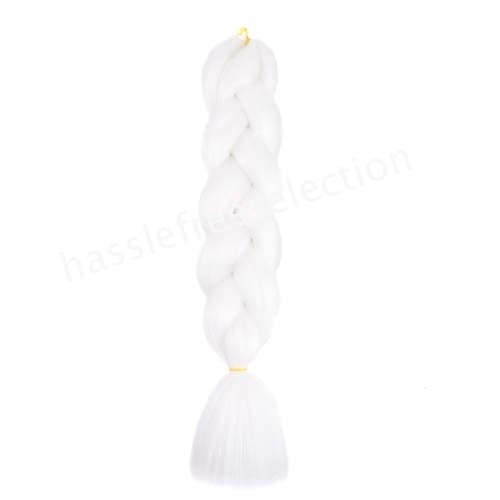 JUMBO Braiding Hair 60cm Hair Extensions Crochet Synthetic Fiber Braid Kanekalon - Picture 16 of 178