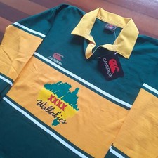 Australia Rugby Shirt 1991 1992 Training BNWT jersey World Cup Wallabies Large