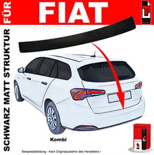 Lackschutzfolie Ladekante für Fiat Tipo Aegea Kombi ab 2016 Schwarz Matt