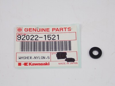 NOS KAWASAKI 1983-2015 NYLON WASHER 5.3X11,5 (2) KVF700 ZX600