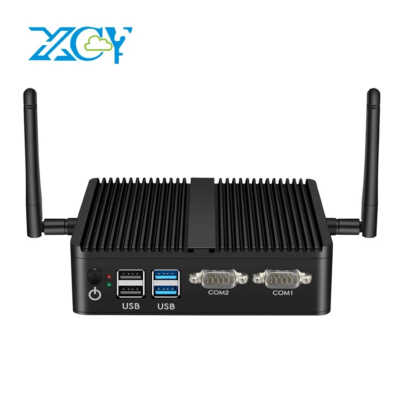 Mini PC Intel Core i5-5200U i3-5005U Dual GbE LAN 2x RS-232 Serial Ports Fanless - Image 2 of 4