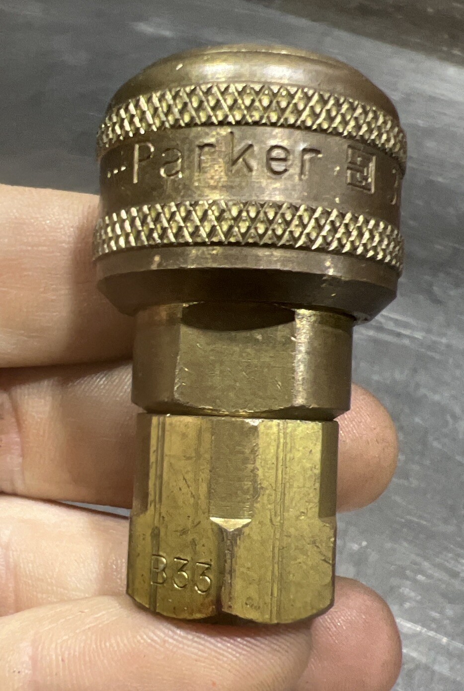 Parker 30 Series Quick Disconnect Coupling Used Surplus