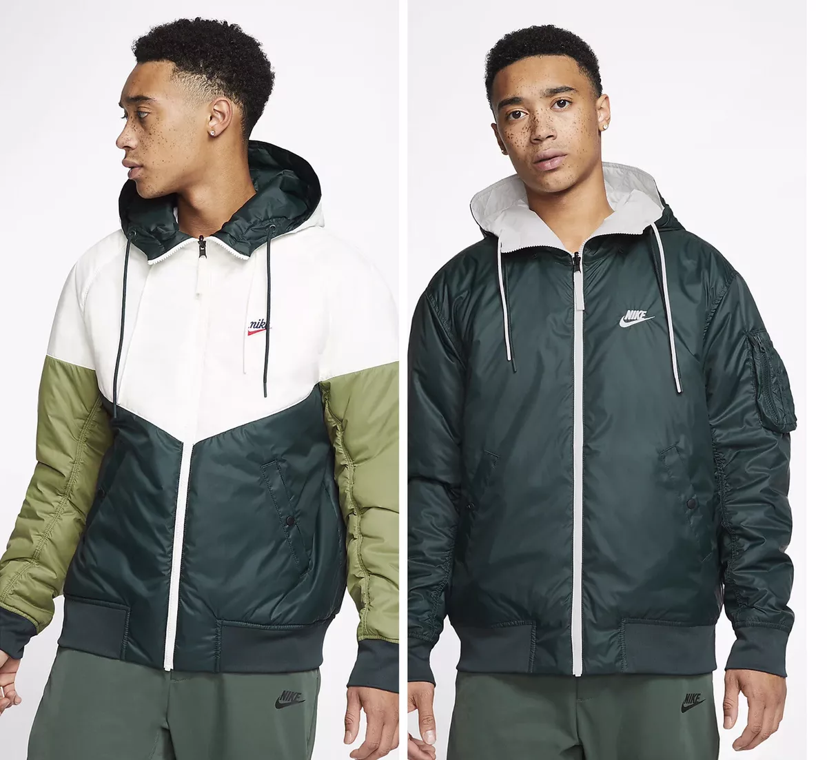 Nike Reversible Insulated Windrunner Jacket Medium New CJ4377 364