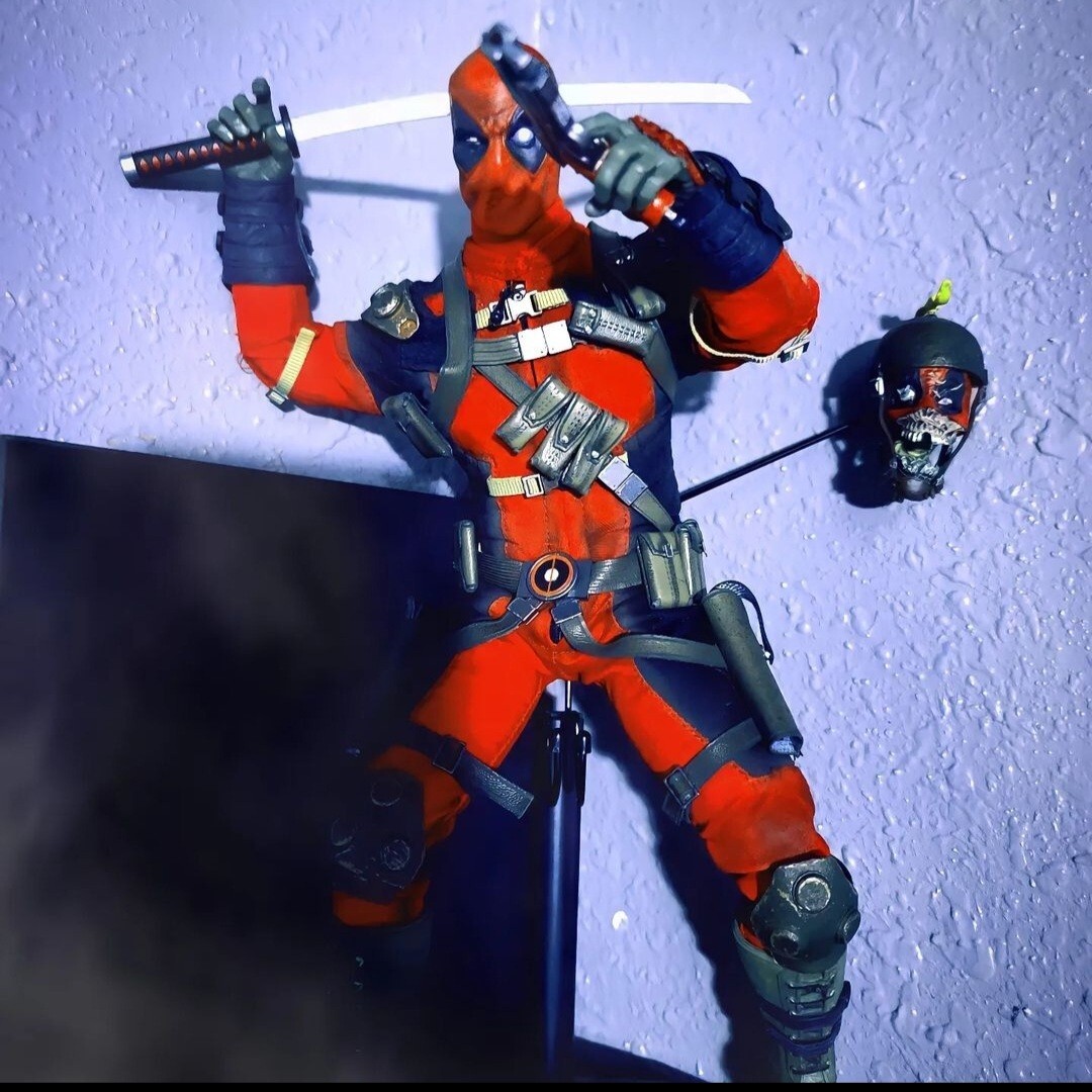 SIDESHOW デッドプール　DEADPOOL MARVEL 12 Sideshow Collectibles Marvel Deadpool 12” Figure 1/6 Scale | eBay