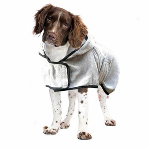 dog drying towel coat