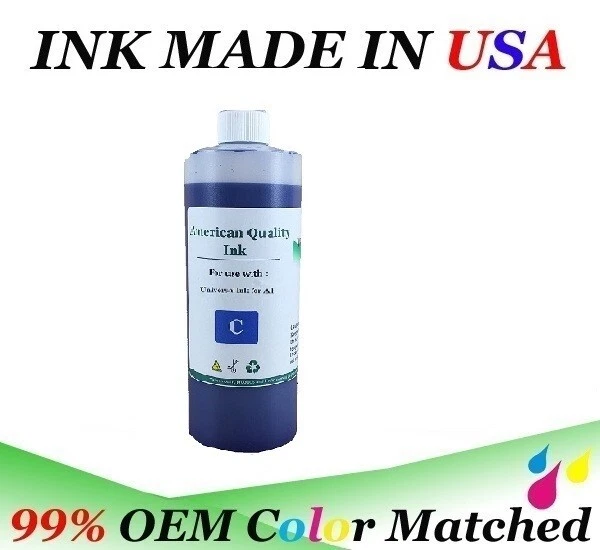 4x500ml Bulk refill ink for HP Canon Epson Lexmark Dell Brother inkjet printer - Image 3 of 4