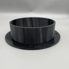 6" Duct Connector Flange PETG Plastic Mounting Plate Hose Pipe Adaptor