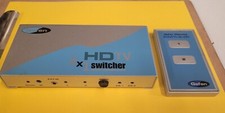 GEFEN 2x1 HDTV Analog Audio Switcher w 5V Power Supply and REMOTE