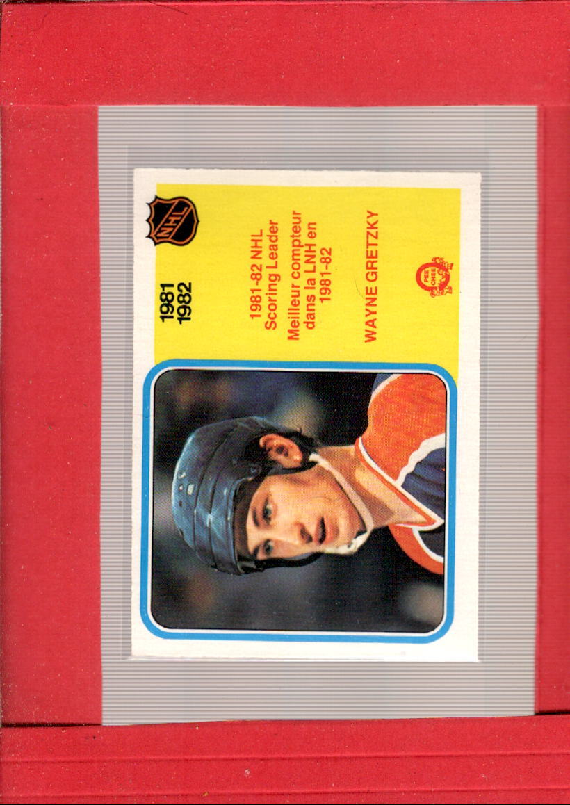 1982-83 O-Pee-Chee #243 Wayne Gretzky NM-MT Oilers UER LL ID:59137
