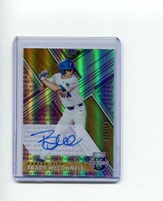 2019 Elite Extra Edition Aspirations Purple Autographs Brady McConnell Auto /100