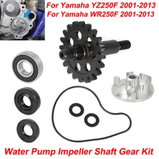 Water Pump Repair Kit Seal Bearing Shaft Gear Impeller For Yamaha YZ250F 2001-13