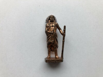 Ü Ei Überraschungsei Metall Indianer 1 Kupfer Sitting Bull
