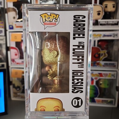 Funko Pop! Gabriel Iglesias Fluffy 01 Diamond - Figurine Vinyle 9cm - Édition Limitée
