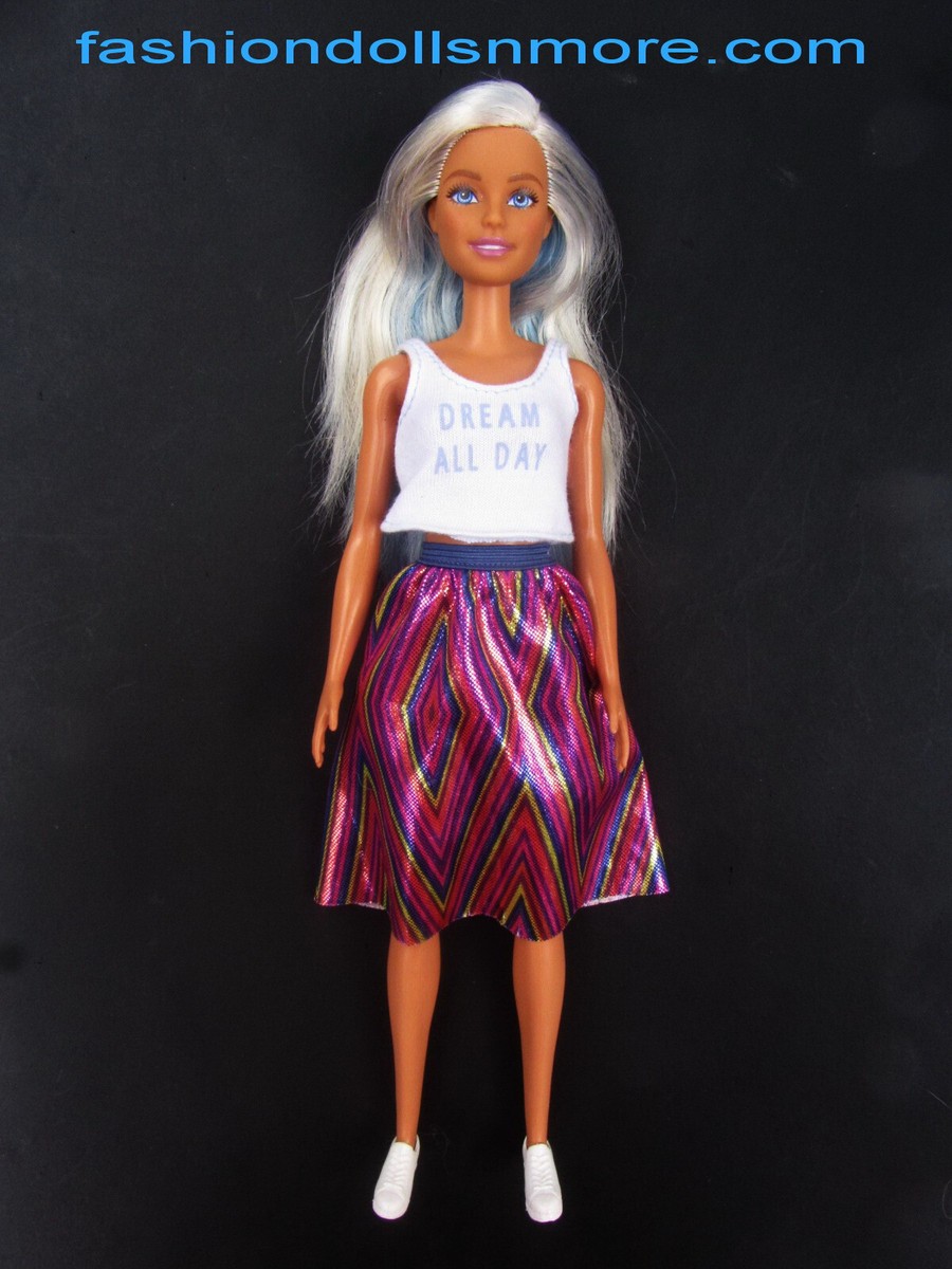 Barbie Fashionistas Doll #120 DREAM ALL DAY FXL53 Original Outfit -Mattel  (2018)