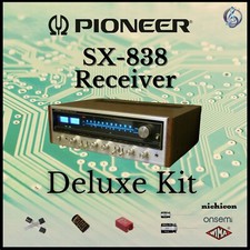 Kit de actualización receptor Pioneer SX-838 Deluxe piezas originales restauración