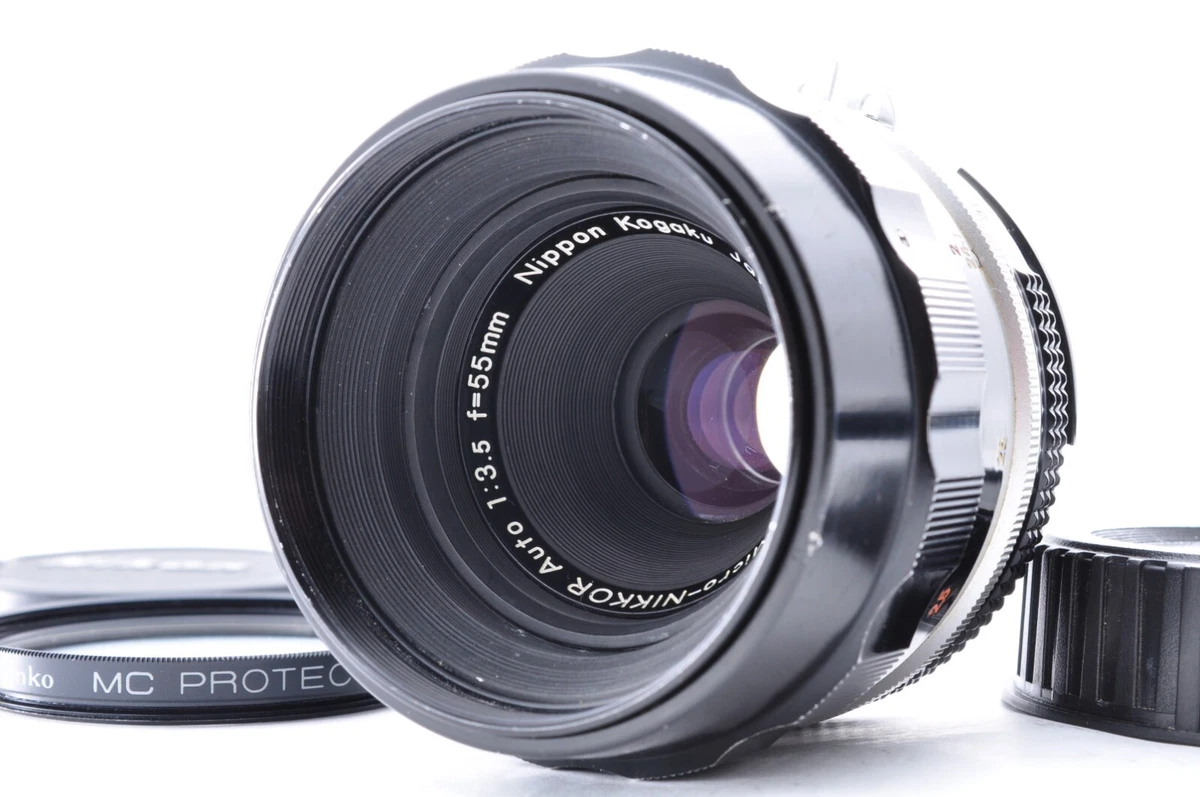 レンズ(単焦点) Micro-NIKKOR Auto 1:3.5 f=55mm Review of Nikon Micro-NIKKOR-P Auto 1: 3.5 f = 55mm | Happy