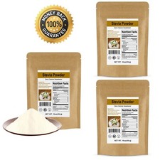 3 16oz CCnature Stevia Powder Pure Stevia Extract Powder Sweetener Substitute