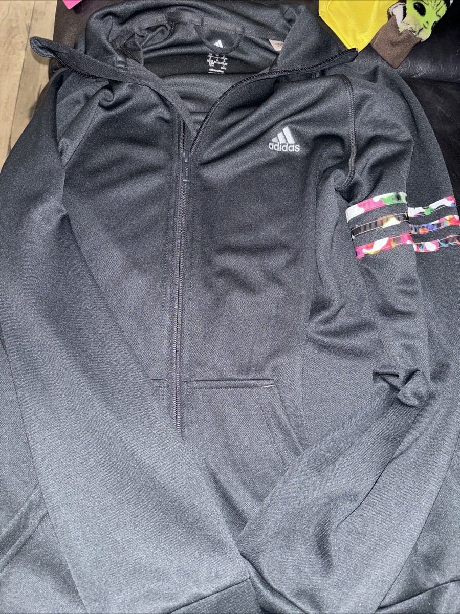 Adidas 1/4 Zip Pullover W's Climalite Activewear Long Sleeve