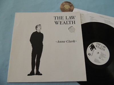 LP ANNE CLARK The Law is an anagram of Wealth 1993 Germany | EX
