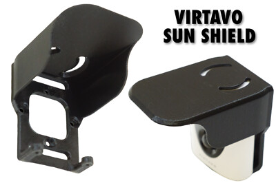 Security Camera Rain, Sun, Snow Shield Cover for Virtavo Solar Flask SolarFlask