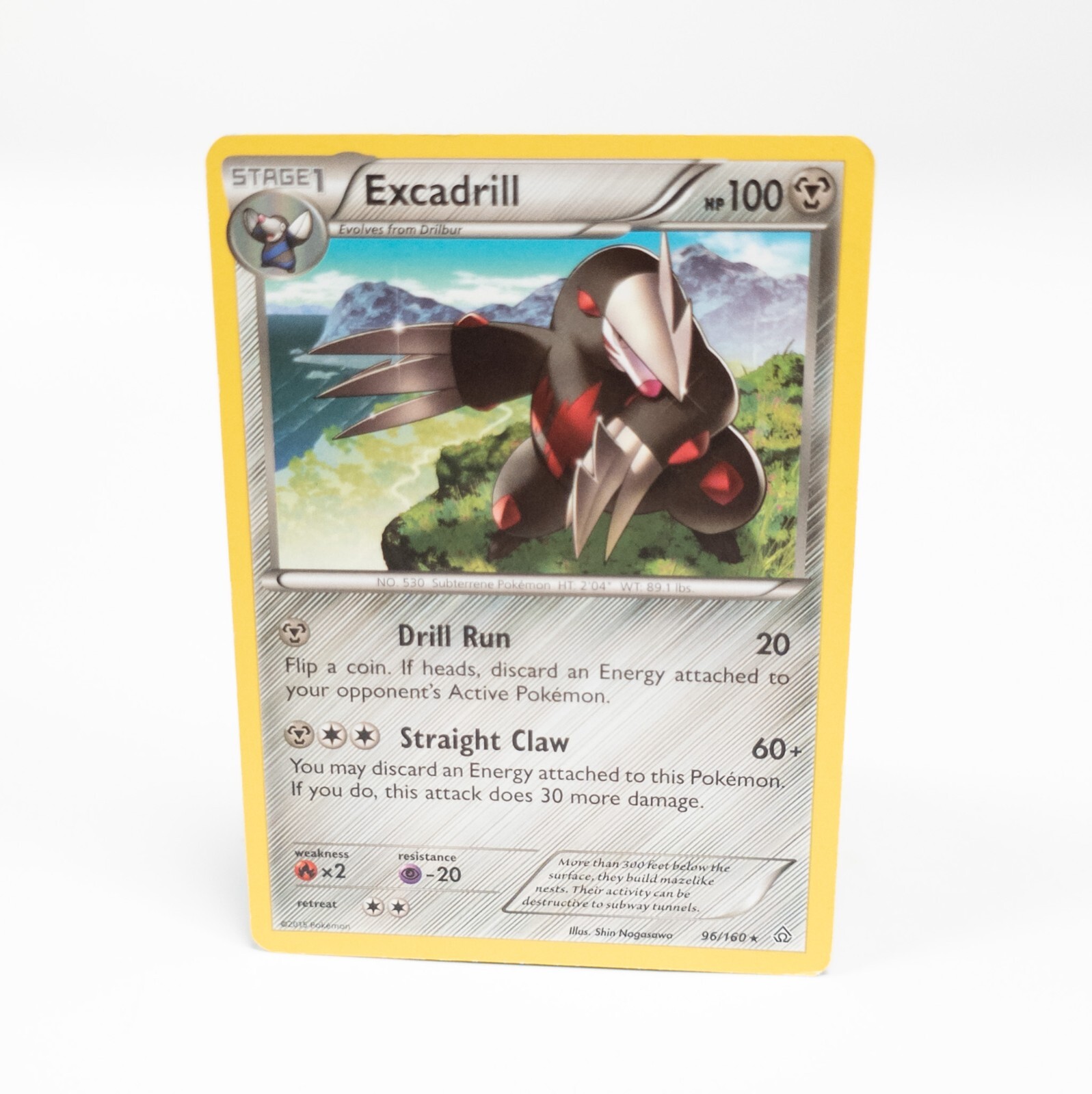 Excadrill 96/160 Pokemon XY - Primal Clash Rare NM