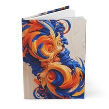 "Color Flood - Private Journal" - Hardcover Journal - Design 2
