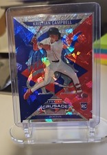 2025 Panini Crusade - Crusade Kristian Campbell, Kristian Campbell #48 Blue...