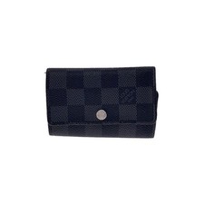 Louis Vuitton Multicle 6 Damier Graphite Wallet Allover Pattern