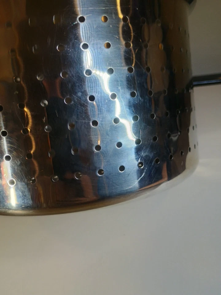 Colador de vapor grande de acero inoxidable Cuisinart de colección 64112-24 usado en excelente estado 8 qt. Limpio Foto 4 de 4