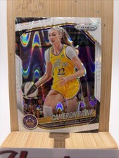 2025 WNBA Prizm Cameron Brink White Seismic #87 Los Angeles Sparks