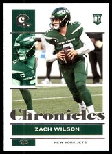 Zach Wilson 2021 Panini Chronicles #86 Jets NFL READ FREE SHIPPING AutographDen