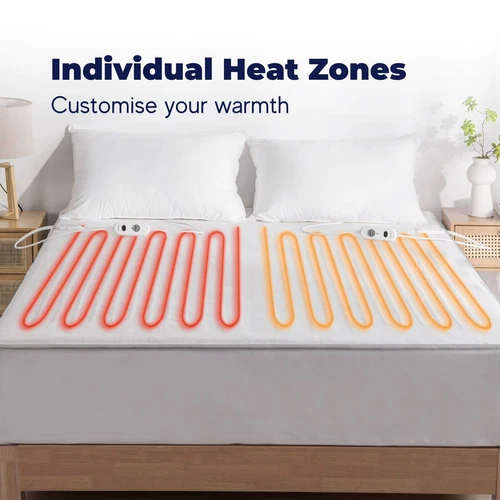 Dreamaker Fully Fitted 3 Heat Washable Electric Blanket Underblanket All Sizes - Picture 3 of 49