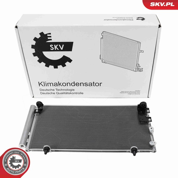 Kondensator Klimaanlage Esen SKV 86SKV550 Aluminium FüR Legacy 4 Station Wagon-image