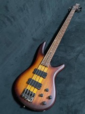 Bajo Ibanez SRT700DX marrón ráfaga plana EMG 40DC pastillas reparadas 2012
