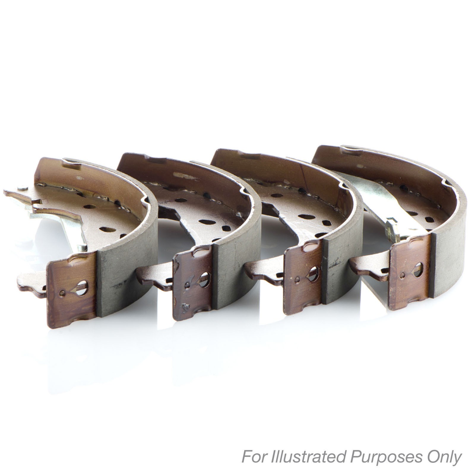 Genuine Blue Print Rear Brake Shoe Set - ADL144101