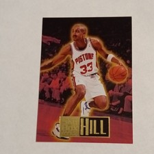 SkyBox 1994-95 Grant Hill Rookie #226 Detroit Pistons NBA Basketball Card. rookie card picture