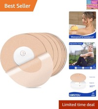 25Pack Freestyle Bandage for Libre 3 Sensor Covers Waterproof 14 Days Overpat...