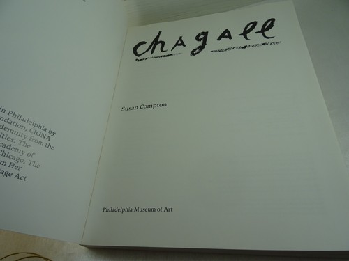 Chagall Philadelphia Museum of Art Royal Academy of Arts 1985 PPB - Picture 10 of 17