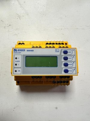 BENDER EDS460-D-2 INSULATION FAULT LOCATOR