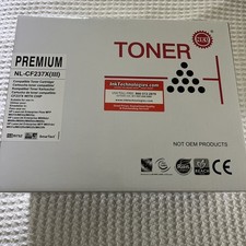 Lot Of 3 CF237X Black Toner Compatible With HP 37X LaserJet. With Chip Non OEM