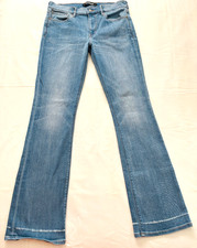 Express Jeans Women's 10 32W/32L Barely Bootcut Midrise Stretch Medium Wash