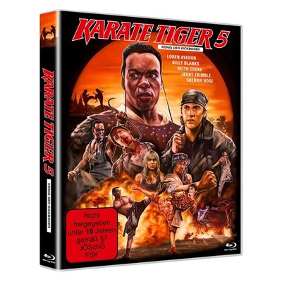 Karate Tiger 5 - König der Kickboxer - Scanavo Edition (Blu-ray) (UK IMPORT)