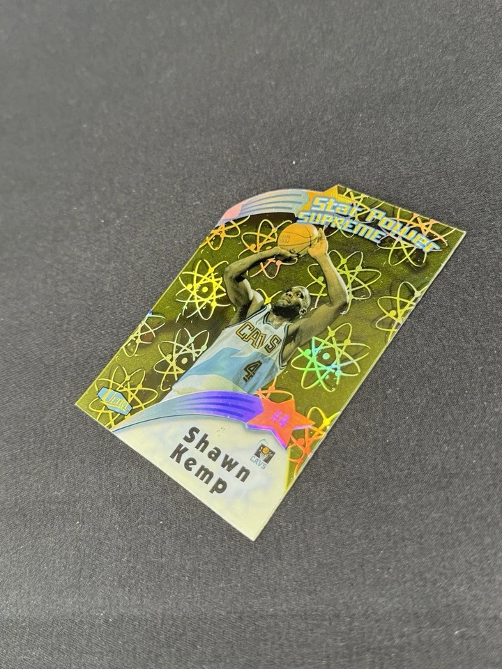 Fleer Ultra Shawn Kemp Star Power Supreme 1997/98 lámina holo de acetato 6/20🔥rara🔥 Foto 4 de 4