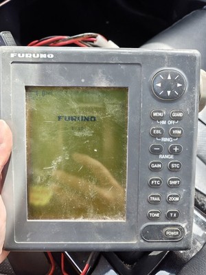 Furuno 1621 Mark-2 RDP-116 Boat Marine 6'' Monochrome LCD Radar Display TESTED